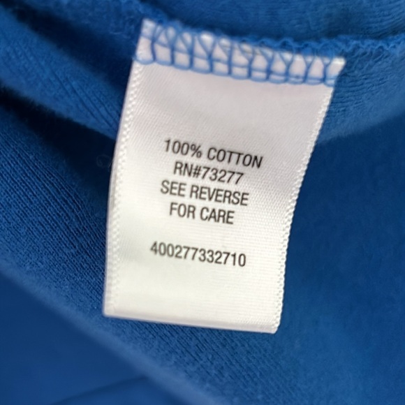 Croft & Barrow 2X Boatneck Blue Striped Shirt - Picture 6 of 8